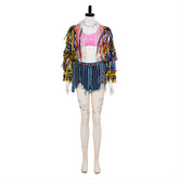 Birds of Prey Superheld And the Fantabulous Emancipation of One Dr. Harleen Quinzel Harley Quinn Cheerleader Cosplay Kostüm